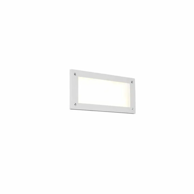 Applique murale d'extérieur Trio Kelly LED Blanc, 1 lumière