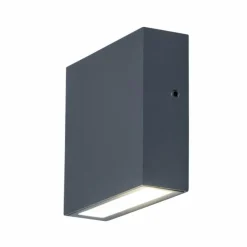 Applique murale d'extérieur Lutec GEMINI LED Anthracite, 1 lumière