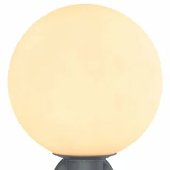 Applique murale d'extérieur Globo OSSY Anthracite, 1 lumière, Détecteur de mouvement