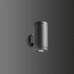 Applique murale d'extérieur LCD 1062LED Noir, 2 lumières