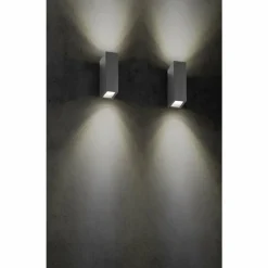 Applique murale d'extérieur LCD 5023 LED Noir, 2 lumières
