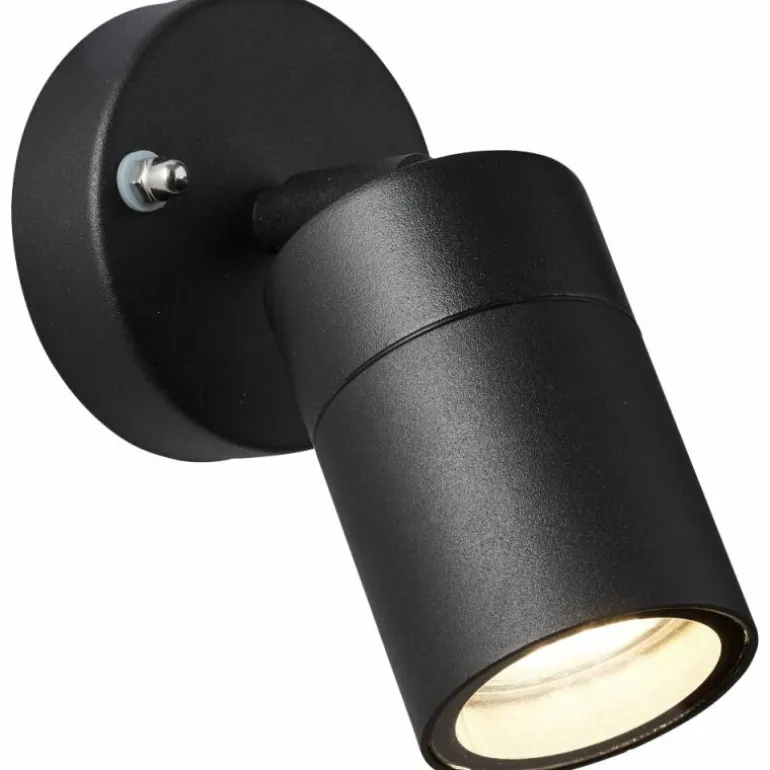 Applique murale d'extérieur Brillliant Traver Noir, 1 lumière
