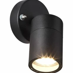 Applique murale d'extérieur Brillliant Traver Noir, 1 lumière