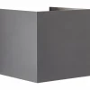 Applique murale d'extérieur Brillliant Haliz LED Gris, 1 lumière