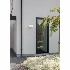 Applique murale d'extérieur Lutec CUBA LED Anthracite, 2 lumières