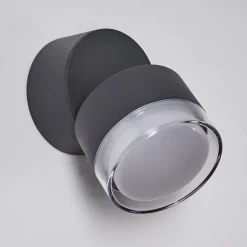 Applique murale d'extérieur Papagayos LED Anthracite, 1 lumière, Changeur de couleurs