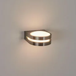 Applique murale d'extérieur Tordillos LED Chrome, 1 lumière