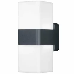 Applique murale d'extérieur LEDVANCE CUBE Gris, 1 lumière, Changeur de couleurs