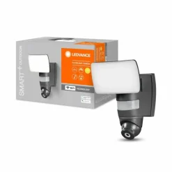 Applique murale d'extérieur LEDVANCE SMART+ Gris, 1 lumière, Détecteur de mouvement