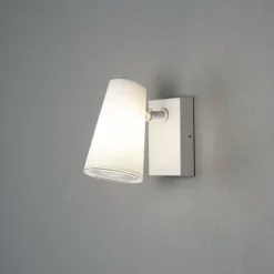 Applique murale d'extérieur Konstsmide Fano Gris, 1 lumière