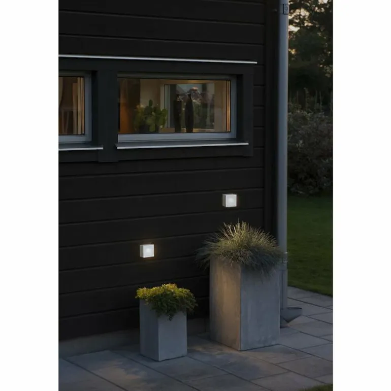 Applique murale d'extérieur Konstsmide Chieri LED Blanc, 8 lumières