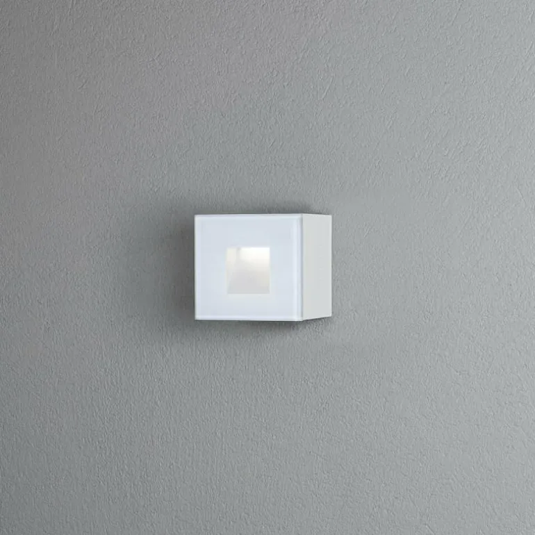 Applique murale d'extérieur Konstsmide Chieri LED Blanc, 8 lumières