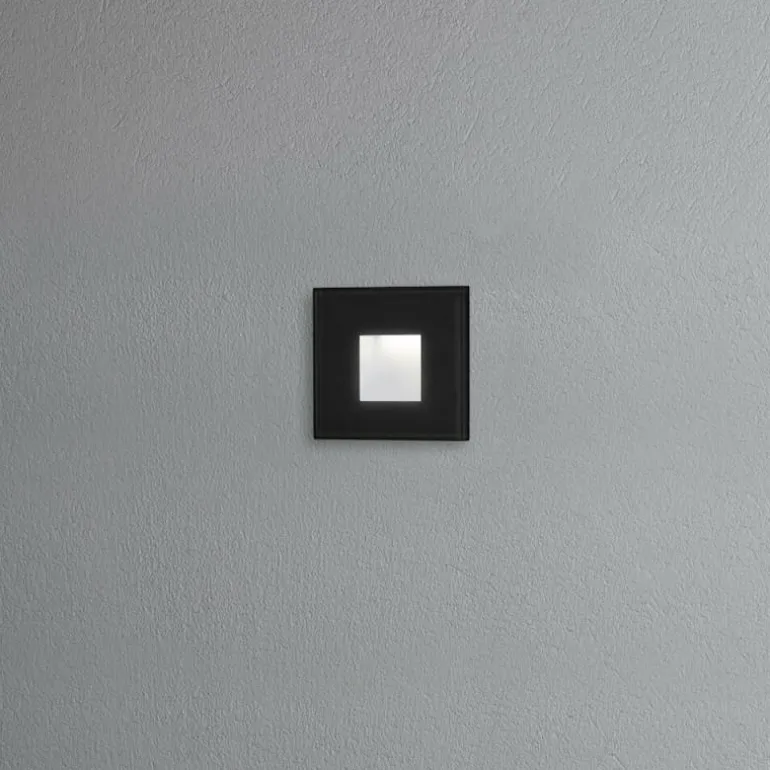 Applique murale d'extérieur Konstsmide Chieri LED Noir, 8 lumières