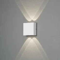 Applique murale d'extérieur Konstsmide Chieri LED Blanc, 4 lumières