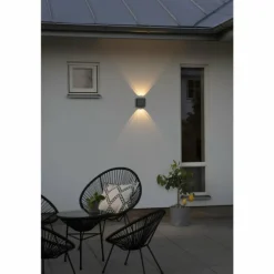 Applique murale d'extérieur Konstsmide Chieri LED Anthracite, 4 lumières