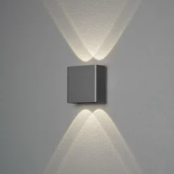 Applique murale d'extérieur Konstsmide Chieri LED Anthracite, 4 lumières