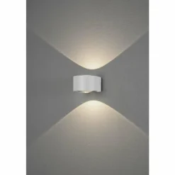 Applique murale d'extérieur Konstsmide Gela LED Blanc, 2 lumières