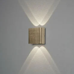 Applique murale d'extérieur Konstsmide Chieri LED Laiton, 4 lumières