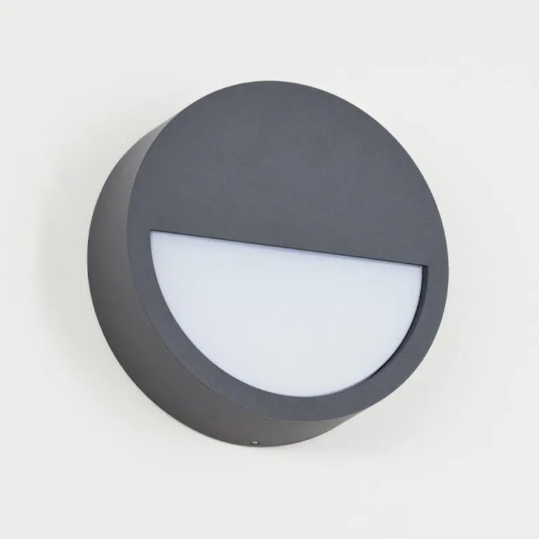 Applique murale d'extérieur Nagap LED Anthracite, Blanc, 1 lumière