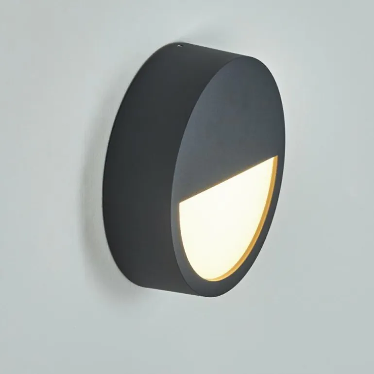 Applique murale d'extérieur Nagap LED Anthracite, Blanc, 1 lumière