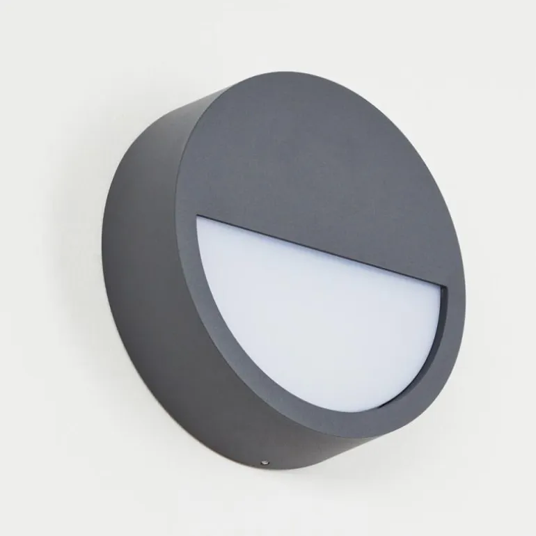 Applique murale d'extérieur Nagap LED Anthracite, Blanc, 1 lumière