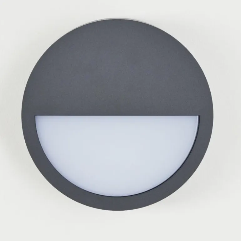 Applique murale d'extérieur Nagap LED Anthracite, Blanc, 1 lumière