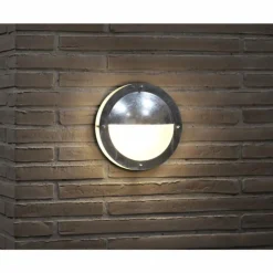 Applique murale d'extérieur Nordlux MALTE Argenté, 1 lumière