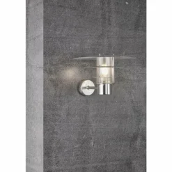 Applique murale d'extérieur Nordlux BASTIA Argenté, 1 lumière
