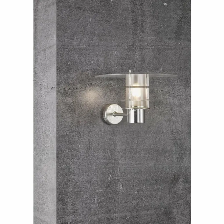 Applique murale d'extérieur Nordlux BASTIA Argenté, 1 lumière