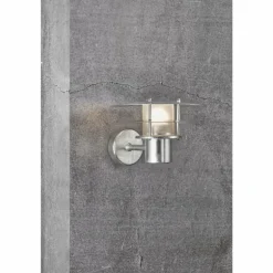 Applique murale d'extérieur Nordlux BASTIA Argenté, 1 lumière