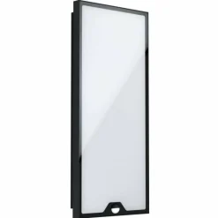 Applique murale d'extérieur Eglo-Leuchten CASAZZA LED Noir, 1 lumière, Détecteur de mouvement