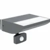 Applique murale d'extérieur Eglo-Leuchten SORRONARO LED Noir, 1 lumière, Détecteur de mouvement