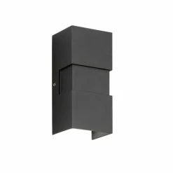 Applique murale d'extérieur Fischer-Honsel Oslo LED Noir, 2 lumières