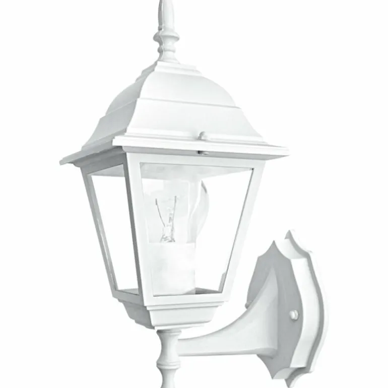 Applique murale d'extérieur Lutec Roma Blanc, 1 lumière
