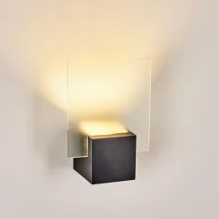 Applique murale d'extérieur Aasbo LED Noir, 1 lumière