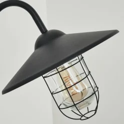 Applique murale d'extérieur Oricourt Noir, 1 lumière