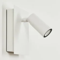 Applique murale d'extérieur Saeter LED Blanc, 1 lumière