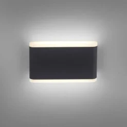 Applique murale d'extérieur Paul-Neuhaus ELSA LED Anthracite, 2 lumières