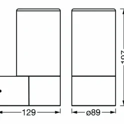 Applique murale d'extérieur LEDVANCE Smart+ Gris, 1 lumière
