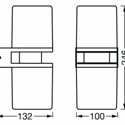 Applique murale d'extérieur LEDVANCE Smart+ Gris, 1 lumière