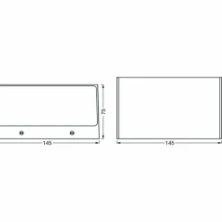 Applique murale d'extérieur LEDVANCE Smart+ Gris, 1 lumière