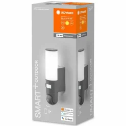 Applique murale d'extérieur LEDVANCE Smart+ Gris, 1 lumière, Détecteur de mouvement