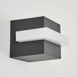 Applique murale d'extérieur Lisalara LED Anthracite, Blanc, 1 lumière