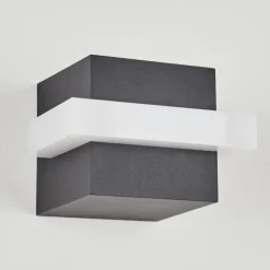Applique murale d'extérieur Lisalara LED Anthracite, Blanc, 1 lumière