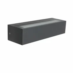 Applique murale d'extérieur LCD Luisenfels LED Noir, 2 lumières