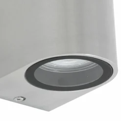 Applique murale d'extérieur Steinhauer Acier inoxydable, 1 lumière