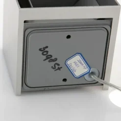 Applique murale d'extérieur Steinhauer Muro LED Acier inoxydable, 2 lumières