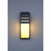 Applique murale d'extérieur Lutec CITY Anthracite, 1 lumière