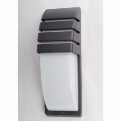 Applique murale d'extérieur Lutec CITY Anthracite, 1 lumière