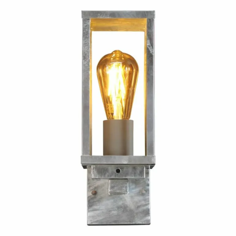 Applique murale d'extérieur Lutec KARO Zingué, 1 lumière